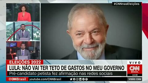 Ex Presidente Lula quer tirar teto de gastos para investir na educação, no teu próximo governo .