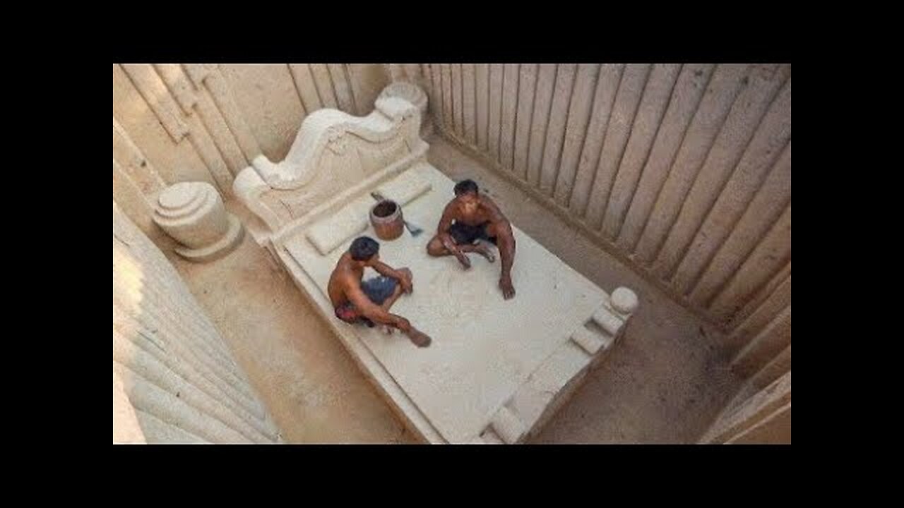 90 days How to build underground private room