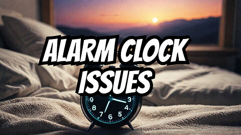Command Centre Episode 3: Alarm Clock Syndrome