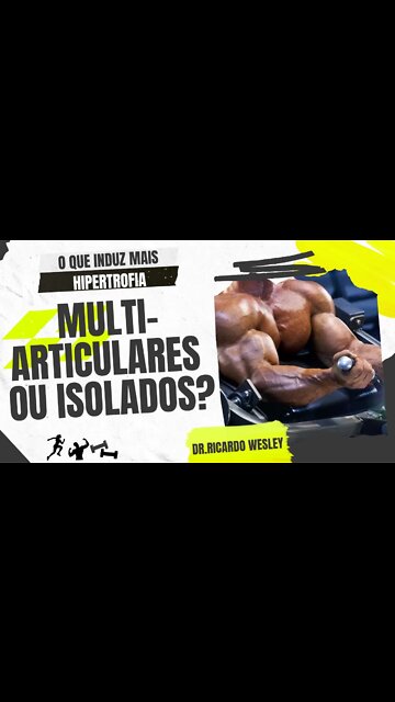 Exercício multiarticulares são melhores que isolados?Isolados para iniciantes? #hipertrofia #treino