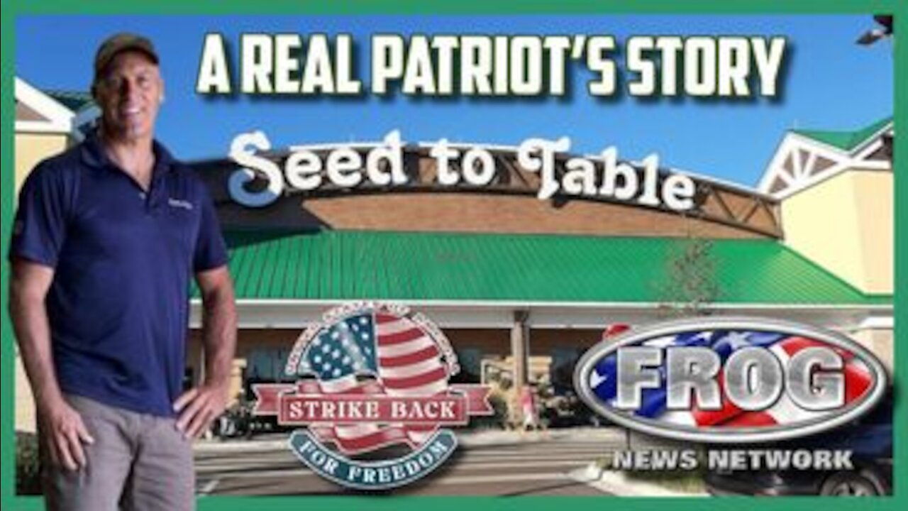 Alfie Oakes Owner Of Seed To Table 9:30 pm est