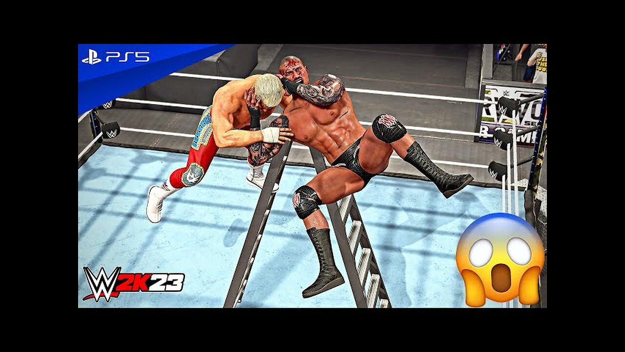 WWE 2k24 Randy Orton vs Cody Rhodes TLC match one on one match