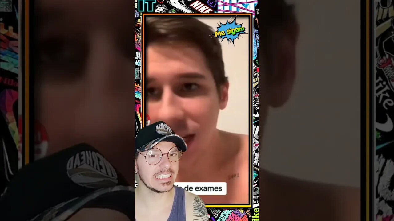 Olha oque aconteceu com ele, Que azar kkk