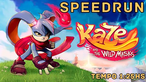 Speedrun Kaze and the Wild Masks em 1:25hs