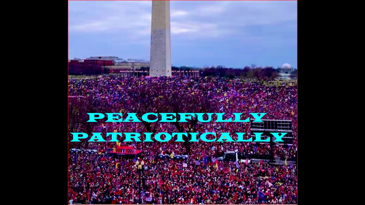 New J6 video just released destroys the Democrat "big Lie" of insurrection