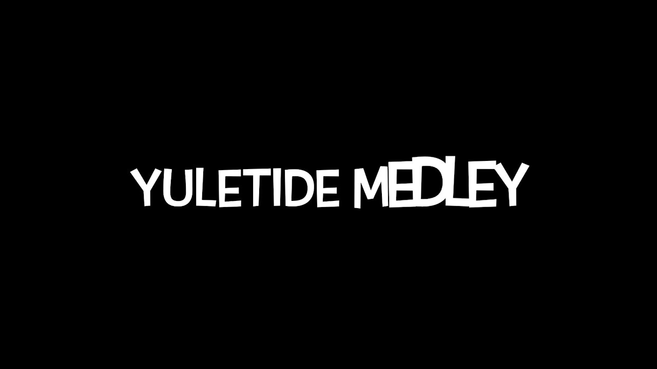 Yuletide Medley - With Snowflakes the Cat !