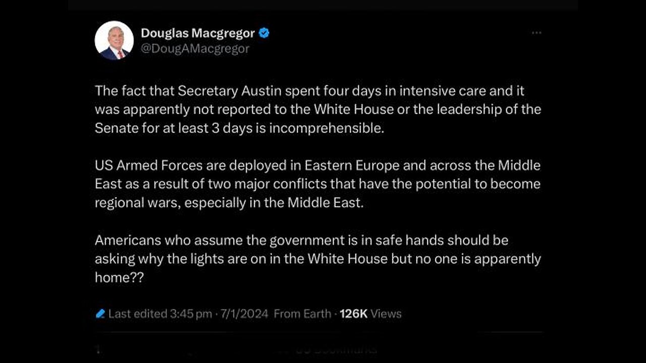 Defense Sec CAUGHT In Cancer Coverup 1-10-24 Breaking Points