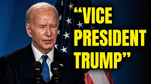 Joe Biden Makes DEVASTATING GAFFE: Vice President Trump