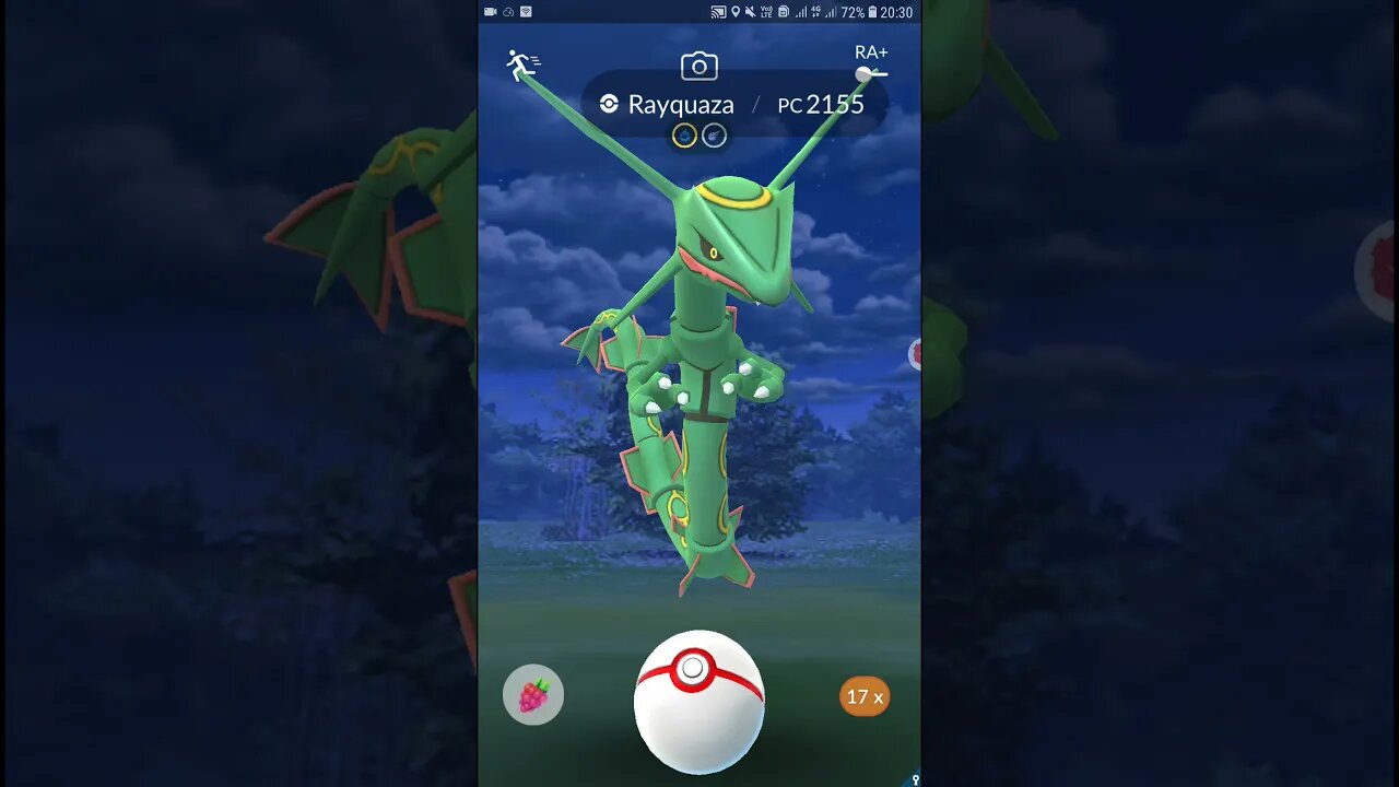 Pokémon GO - Fim de Semana de Reide de Rayquaza 9º Reide de 10 Reides de Rayquaza