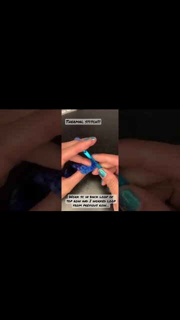 Learn the thermal stitch!