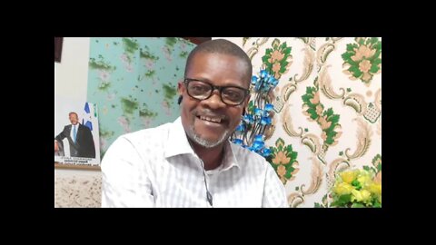 Montserrado County Senator, Abraham Darius Dillon speaks to the media on national issues