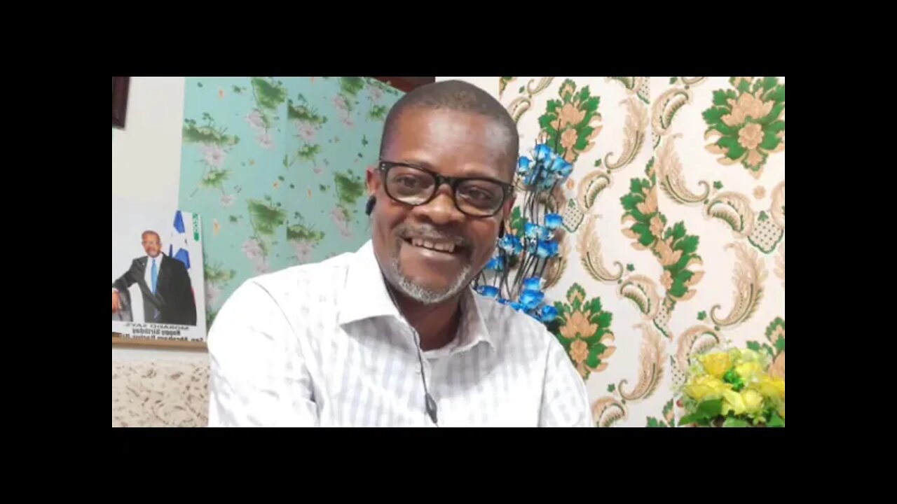 Montserrado County Senator, Abraham Darius Dillon speaks to the media on national issues