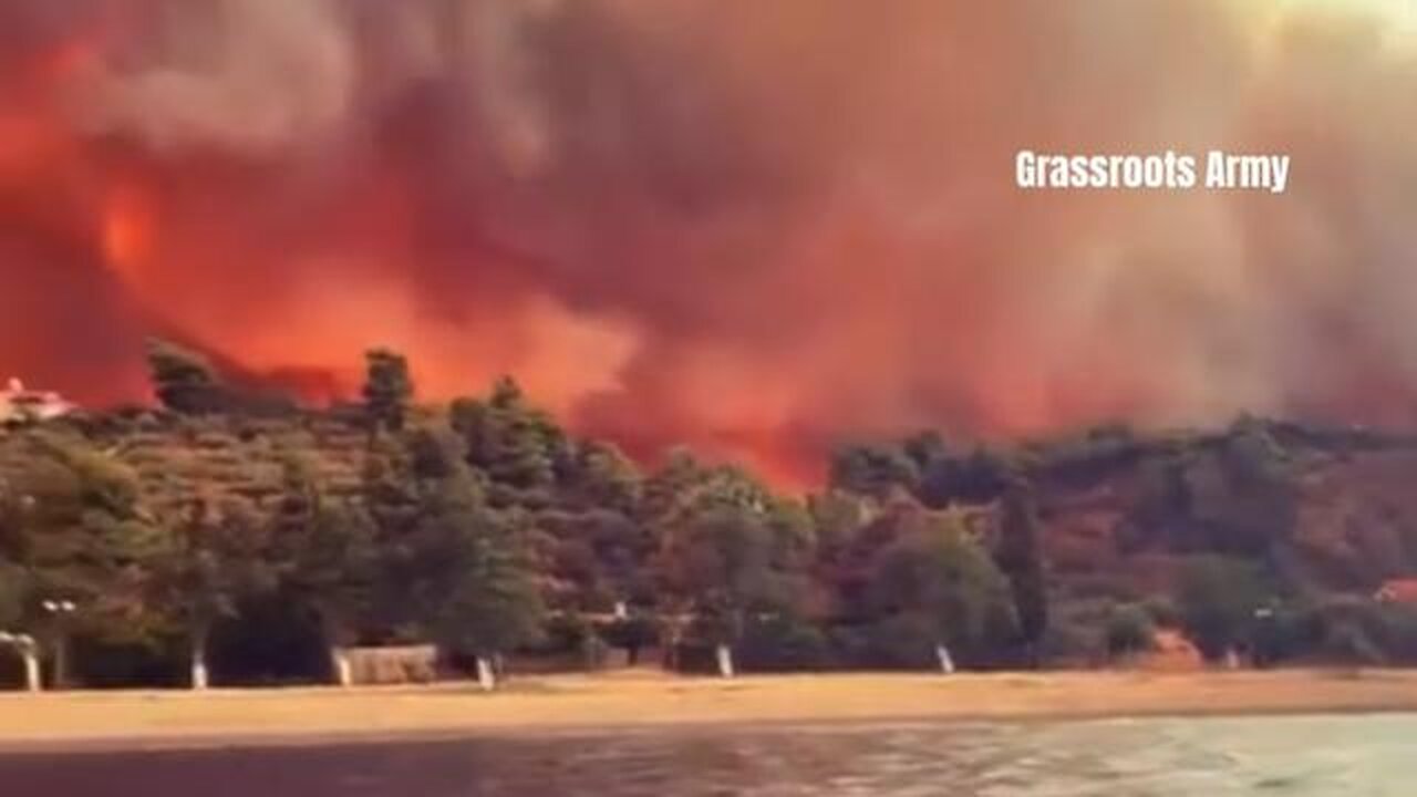 79 GREEK GOVERNMENT ARSONISTS ARRESTED FOR CLIMATE CHANGE FIRES, KEEP SILENT (27TH AUG