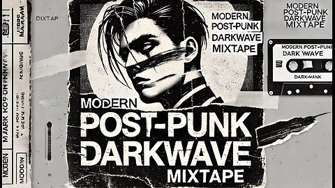 Midnight in the Wasteland: A Dark & Dreamy Post-Punk Mix