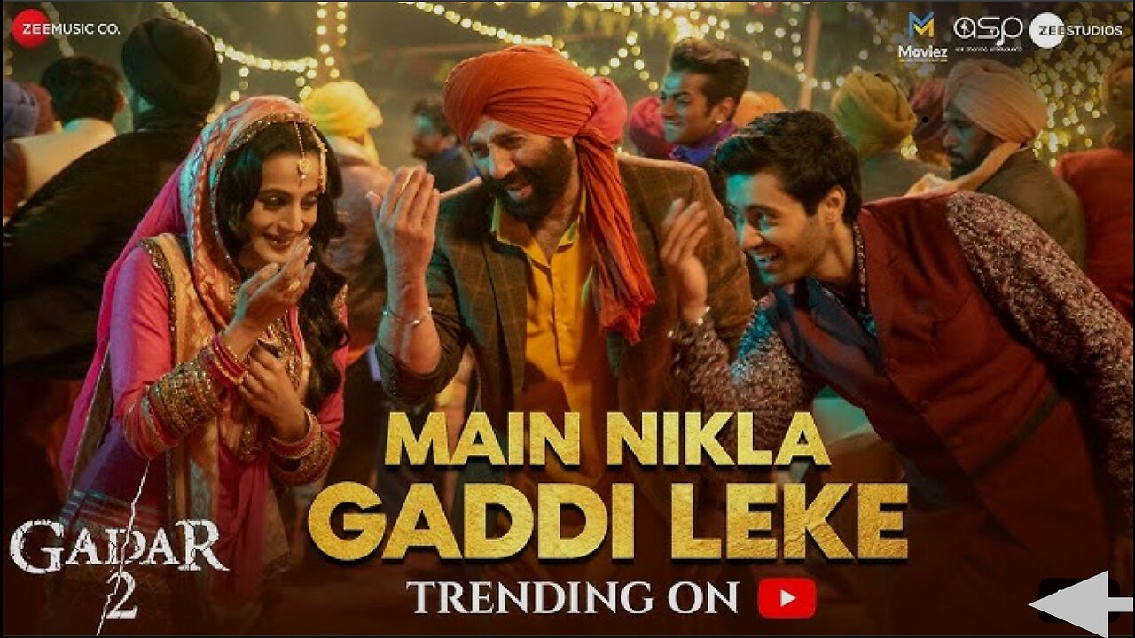 Main Nikla Gaddi Leke Gadar 2 Sunny Deol, Ameesha P, Utkarsh Mithoon, Udit N, Aditya N Uttam S