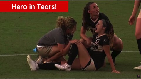 Hero In Tears!