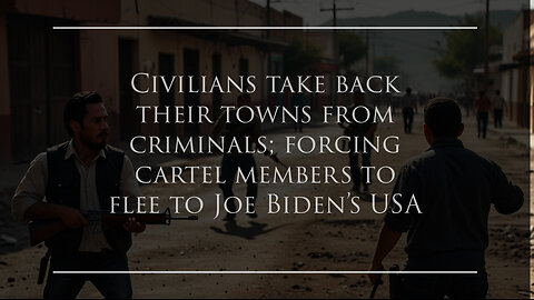 Civilians are taking their country back from criminals. Can you?