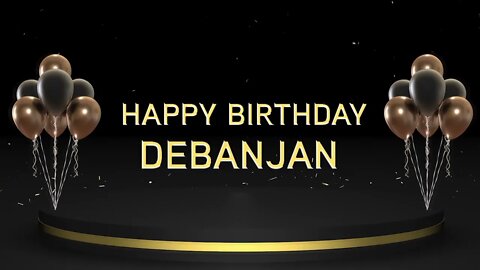 Wish you a very Happy Birthday Debanjan