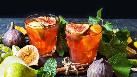 Roasted Figs in Lemonade? This Blood Orange Drink is a Must-Try! (It's Delicious!)
