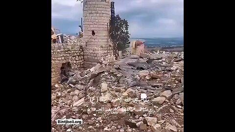 Israel destroyed Simon Peters mausoleum in southern Lebanon Christians should b outraged da vigilant