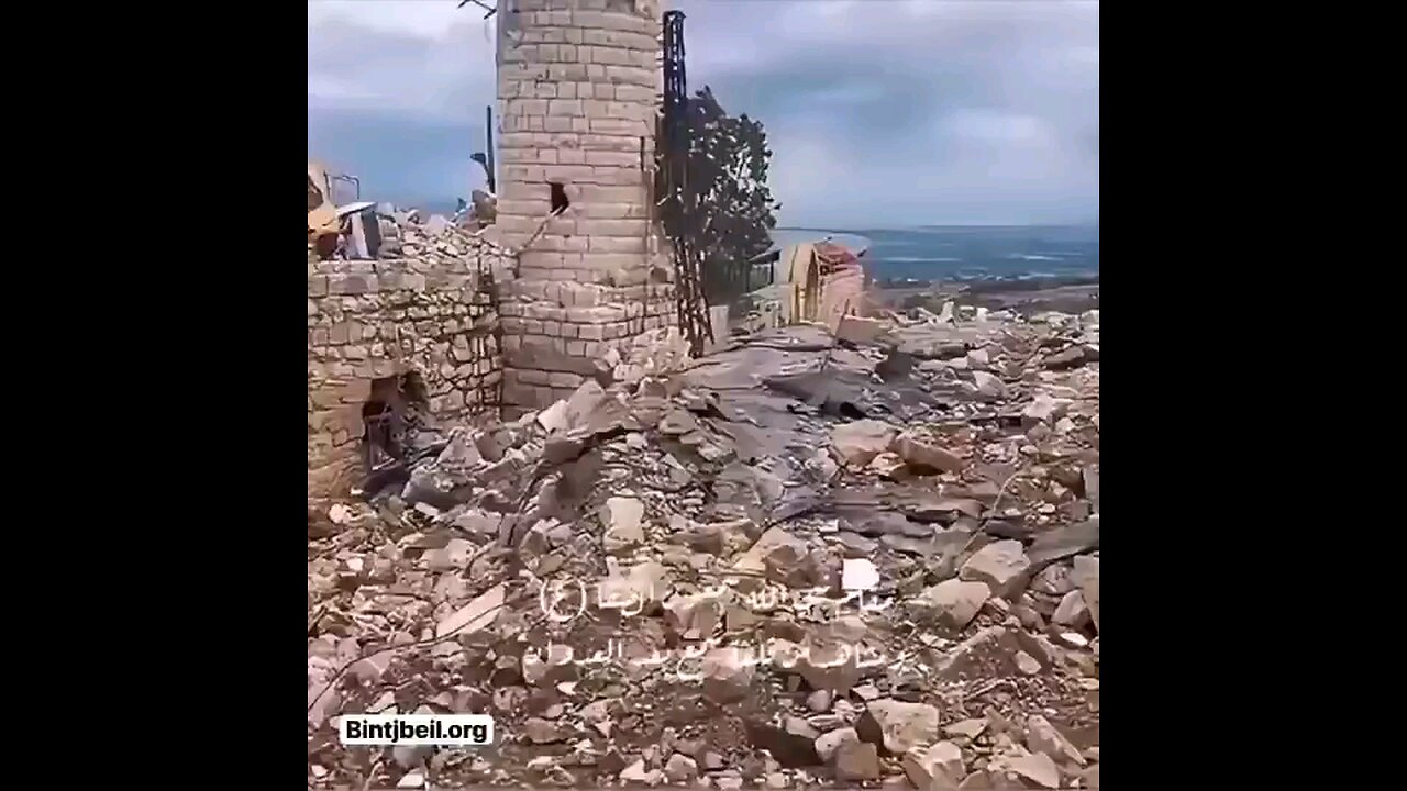 Israel destroyed Simon Peters mausoleum in southern Lebanon Christians should b outraged da vigilant