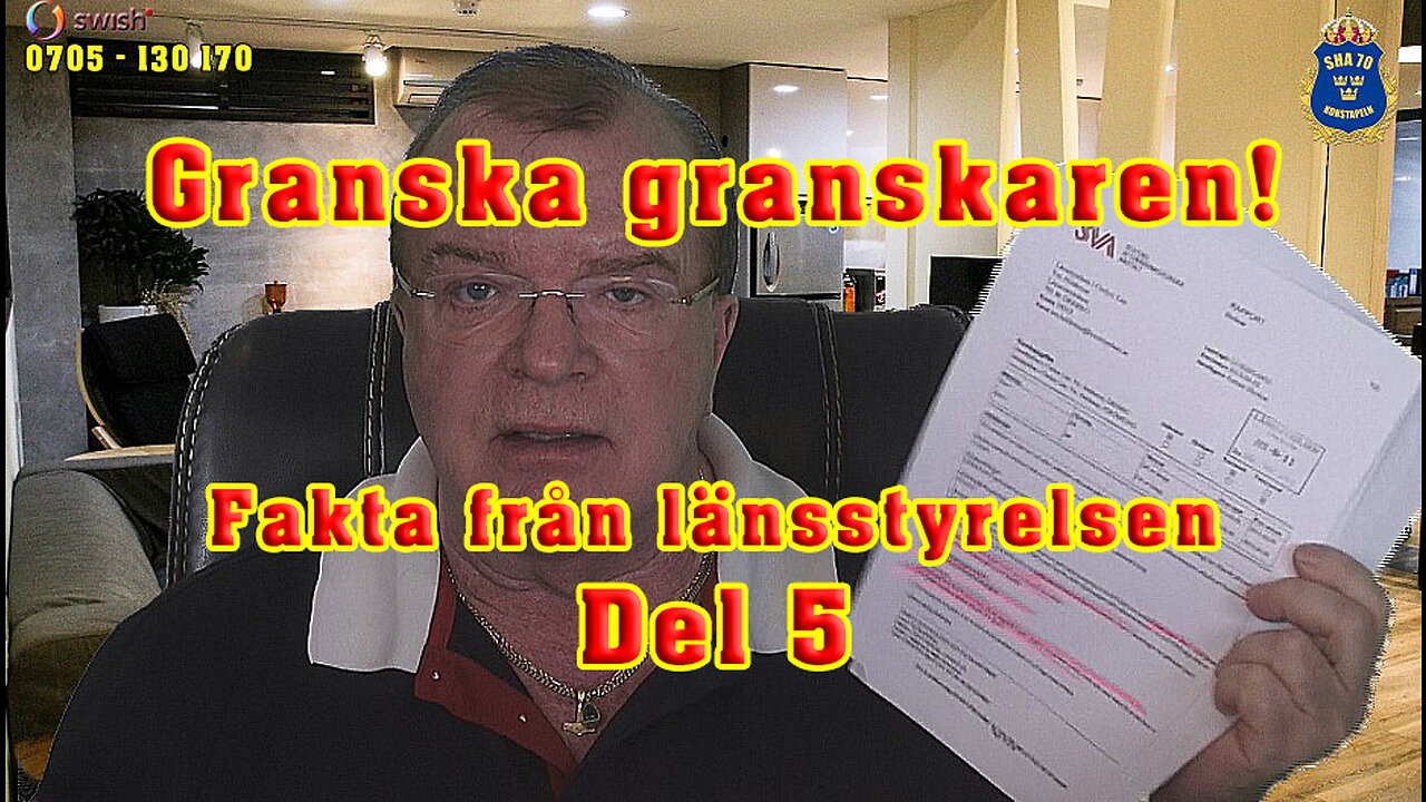 Granska granskaren del 5. Länsstyrelens nakna fakta!