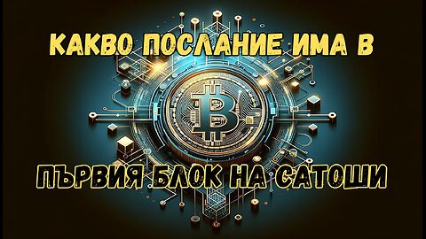 Генезис блокът на Сатоши Накамото