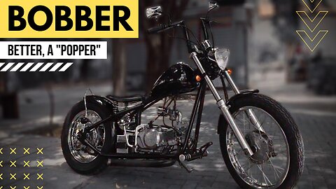 Bobber | A Honda Pop 100 Kikker Style (EN/ES/FR/PT Subtitles)