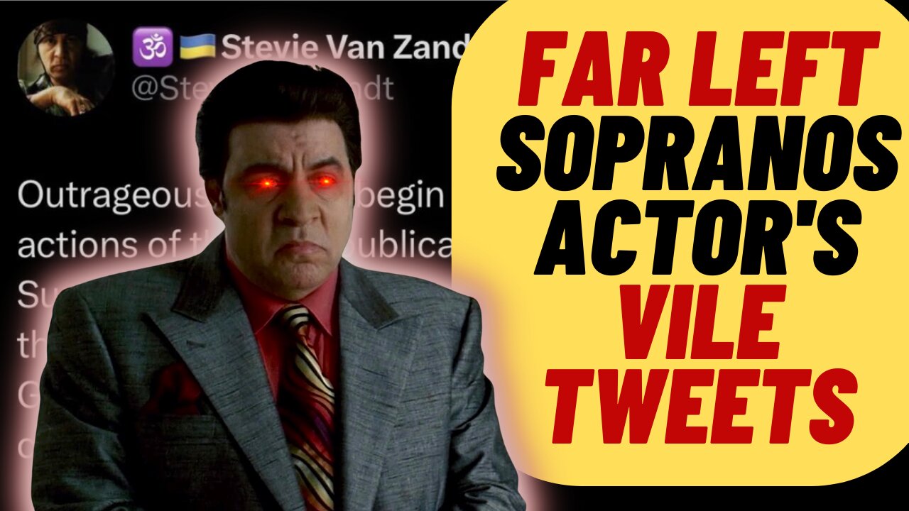 WOKE Sopranos Actor Stevie Van Zandt's Vile Anti Republican Tweet