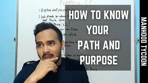 THE EASY WAY to know your path and purpose as a man [Filipino Redpill]