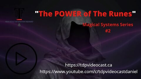"The Power of The Runes" - Magical System Series #2