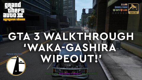 GTA 3 Definitive Edition - Walkthrough - Waka-Gashira Wipeout!