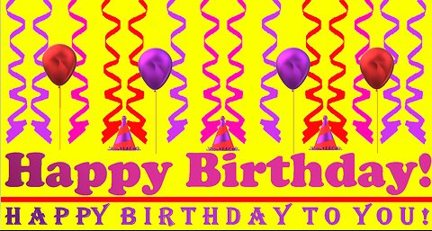 Happy Birthday 3D - Happy Birthday - Happy Birthday To You - Happy Birthday Song