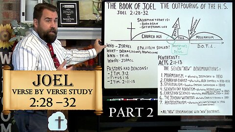 Joel 2:28 to 32 The Outpouring of the Holy Spirit Rightly Divided