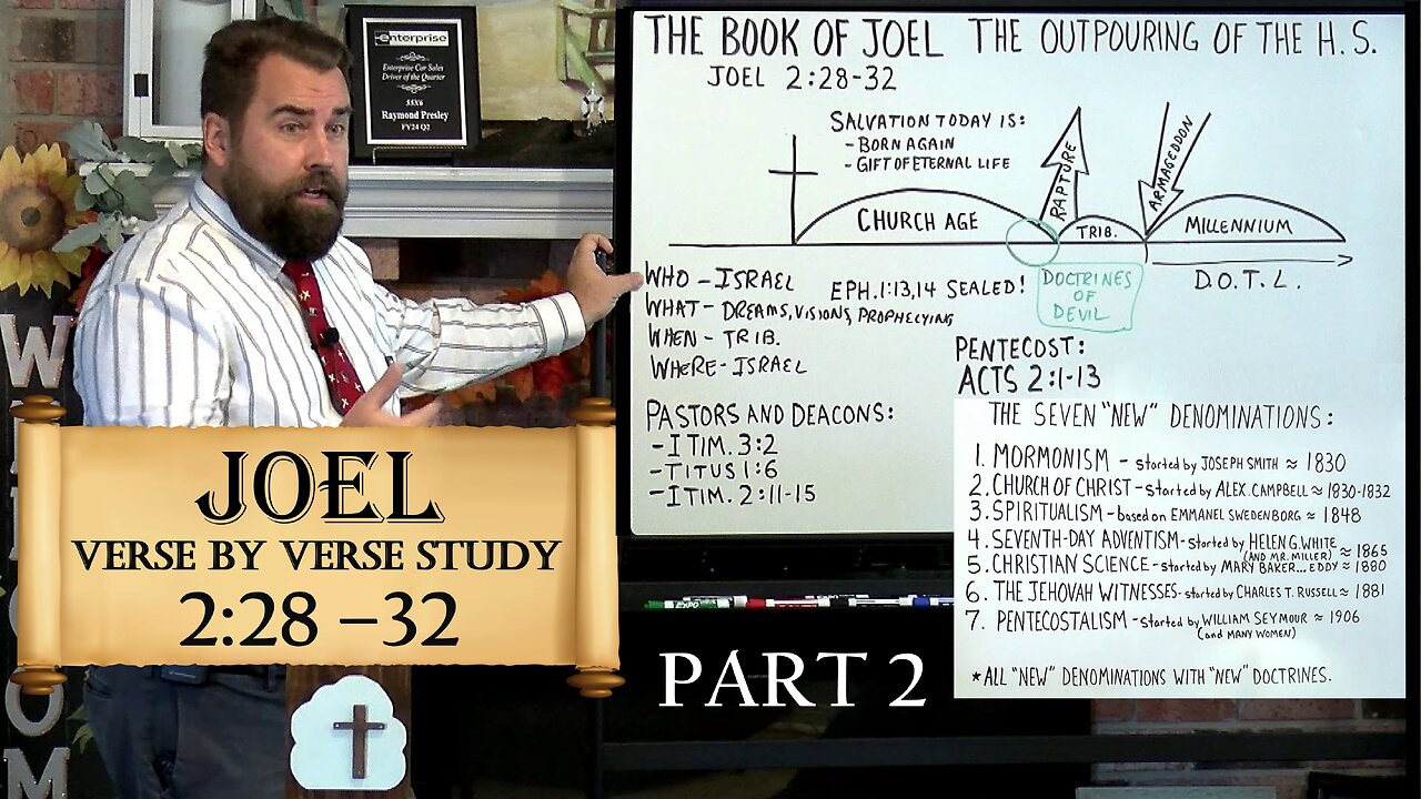 Joel 2:28 to 32 The Outpouring of the Holy Spirit Rightly Divided