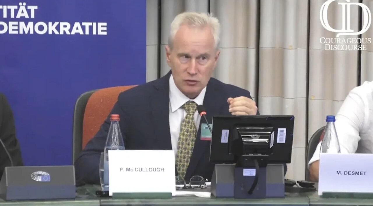 Dr. McCullough Testifies About COVID-19, mRNA Shots, and the WHO Before the European Parliament