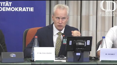 Dr. McCullough Testifies About COVID-19, mRNA Shots, and the WHO Before the European Parliament