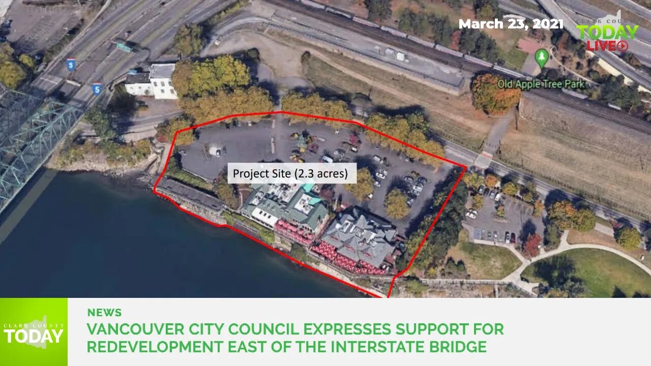 Vancouver City Council expresses support for redevelopment east of the Interstate Bridge