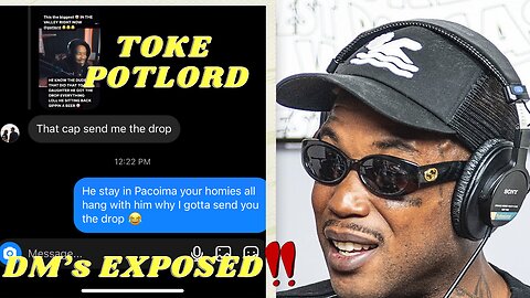 Exposing Toke aka POTLORD from NoJumperIsland DM’s #PleaTalk