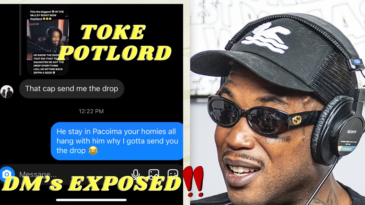 Exposing Toke aka POTLORD from NoJumperIsland DM’s #PleaTalk