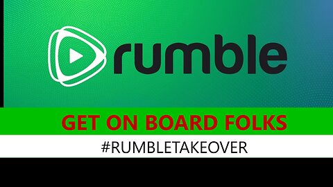 #RUMBLETAKEOVER