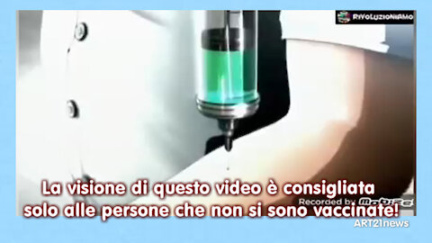 La visione di questo video è consigliata solo alle persone che non si sono vaccinate!