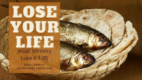 Lose Your Life | Jesus' Ministry | Luke 9: 1-36 | Small Family Adventures