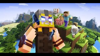 THOR AQUI NO MINECRAFT ⚡⚡⚡😱😱😱😱⚡⚡tá incrível #shorts #minecraft #marvel #fypシ #viral
