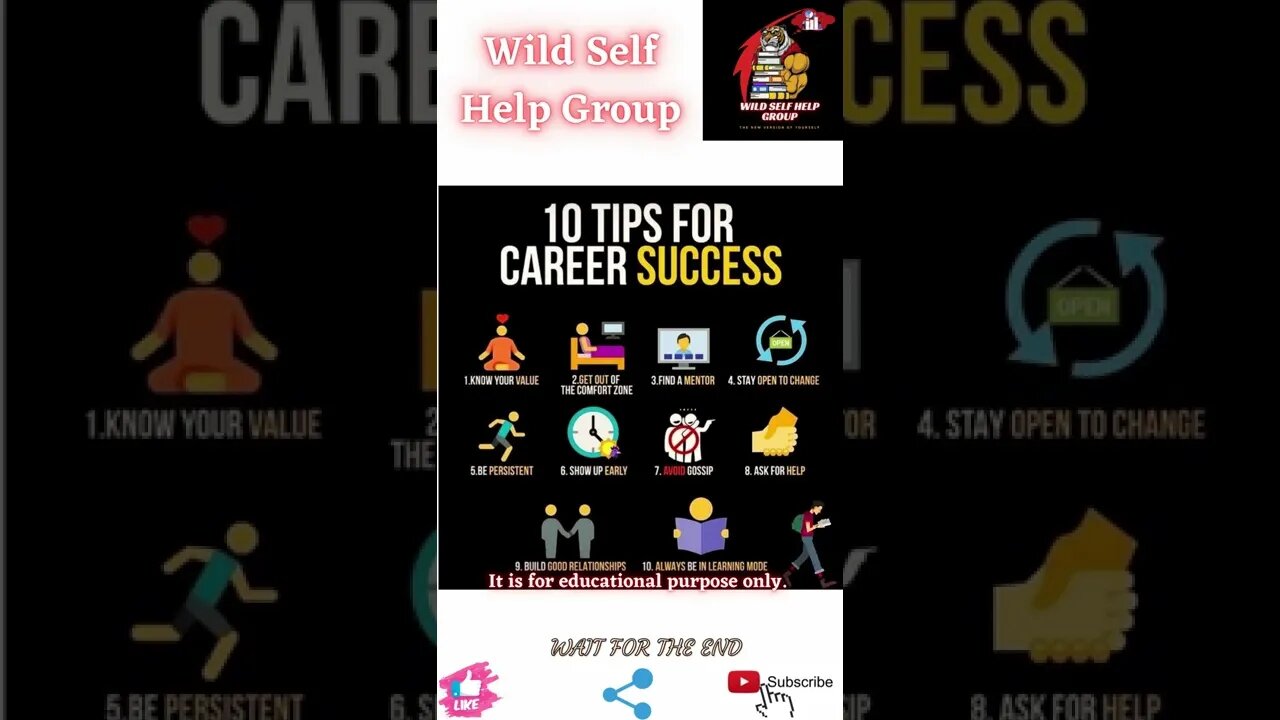 🔥10 tips for successful career🔥#shorts🔥#wildselfhelpgroup🔥26 April 2022🔥