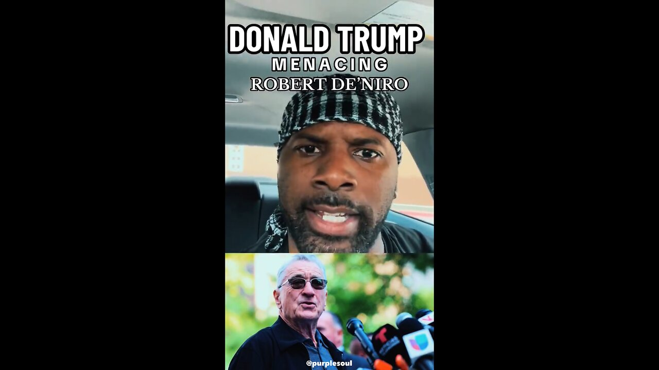 This brother is destroying Robert DeNiro !!!