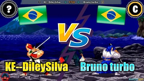 Samurai Shodown (KE--DileySilva Vs. Bruno turbo) [Brazil Vs. Brazil]