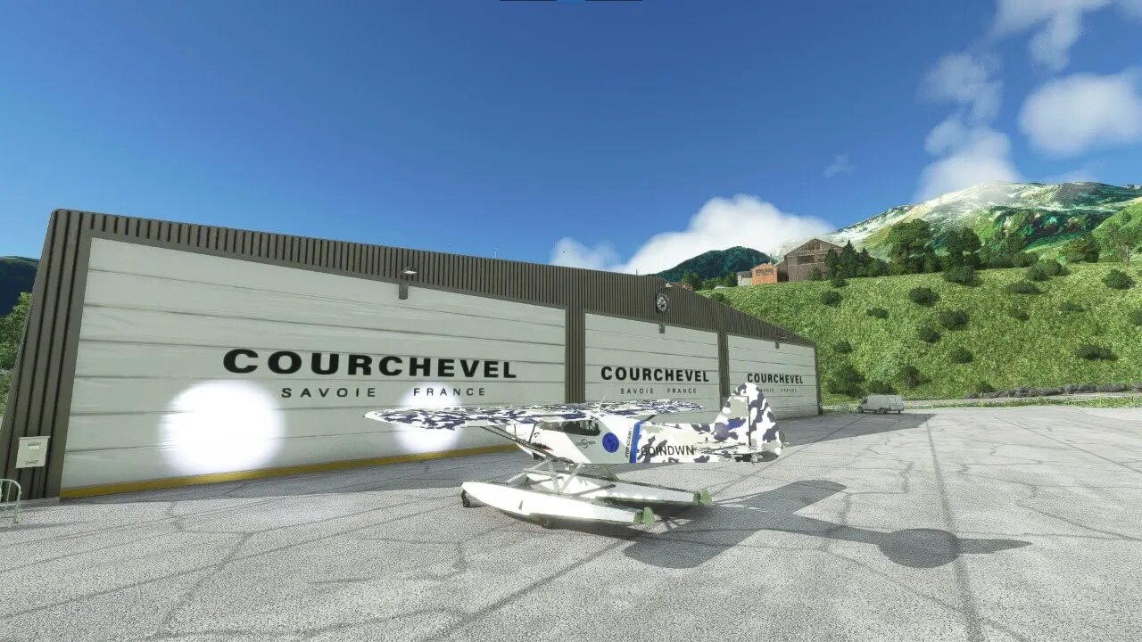 07/28/2021 The Watchman News - MSFS2020 Let's Fly Around Courchevel In a Carbon Cub Amphibian