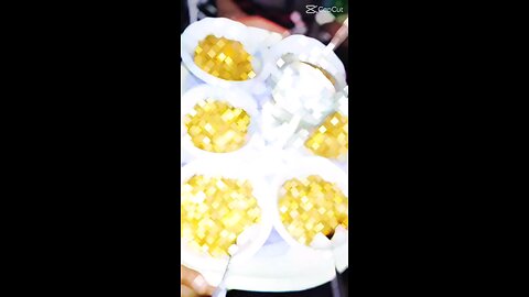 The unique taste of Indian famous breakfast fruit and biscuit hour tea