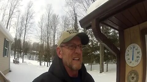 #156 Back At The Cottage Plowing More Snow